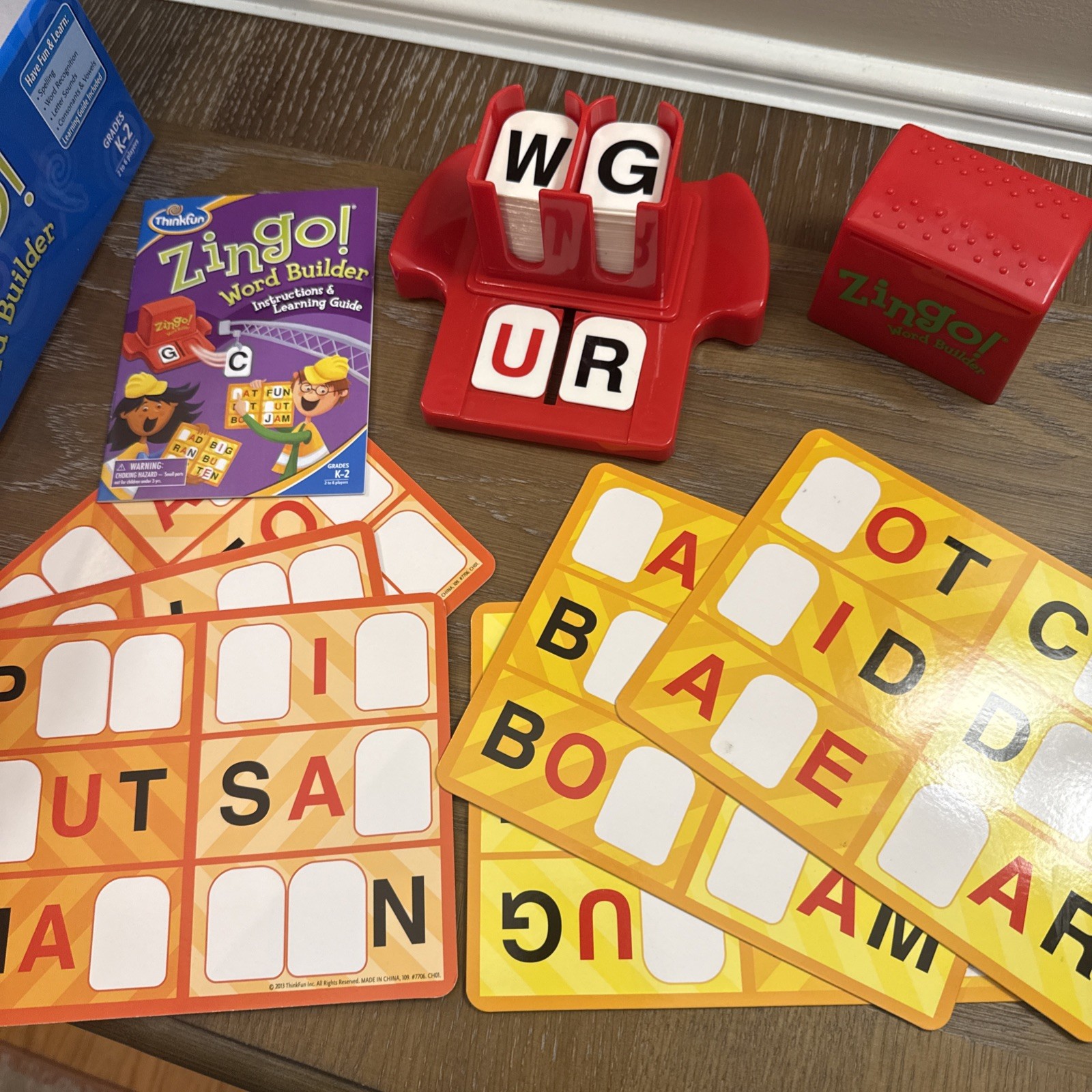 Thinkfun So go! Word Builder Reading And Spelling Game, Grades K-2 VERY GOOD