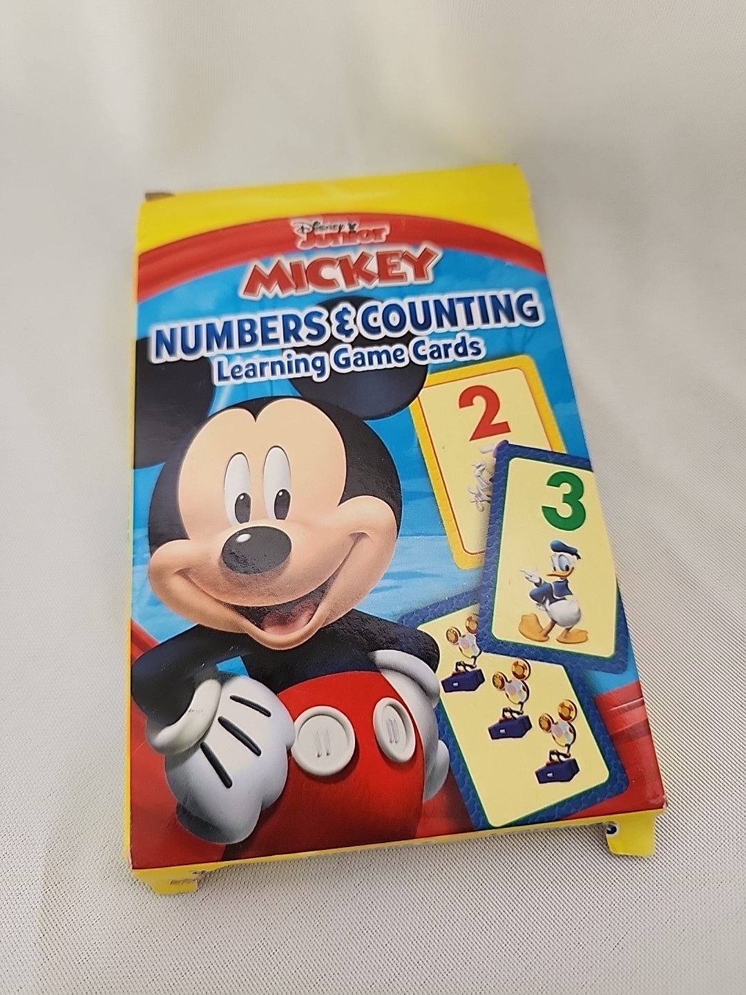 DISNEY MICKEY MOUSE FLASH CARDS NUMBERS & Counting