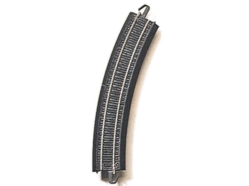 Bachmann EZ Track System, Single Piece 18” Curved Track HO Scale (1:87) NEW