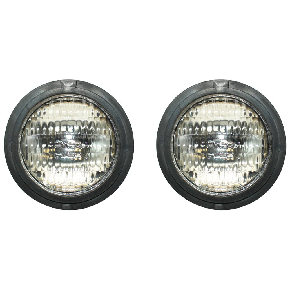 Qty 2: 12V Sealed Beam Headlight Fits Ford/New Holland Replaces D4NN13002C