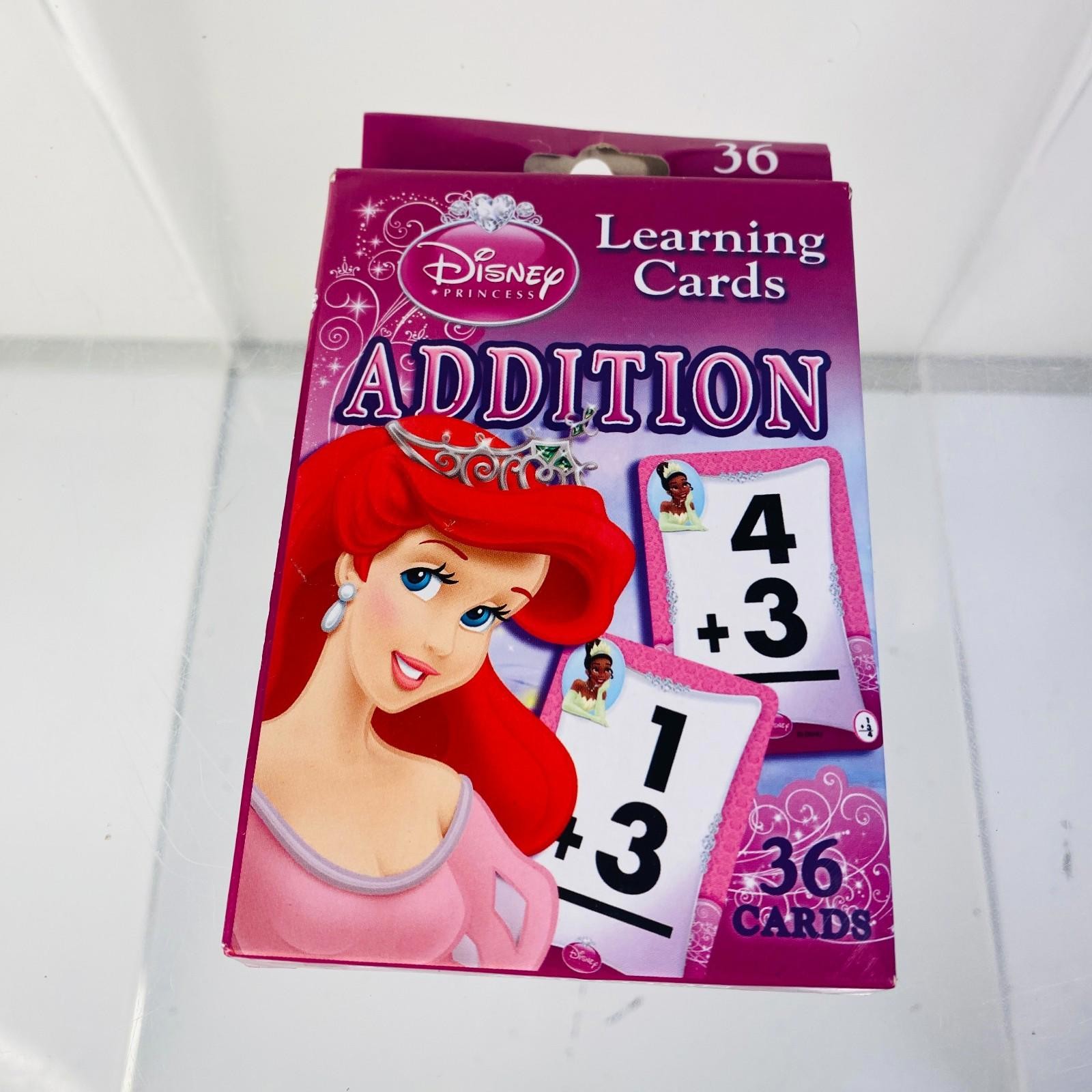 Disney Princess Learning Flash Cards: Addition