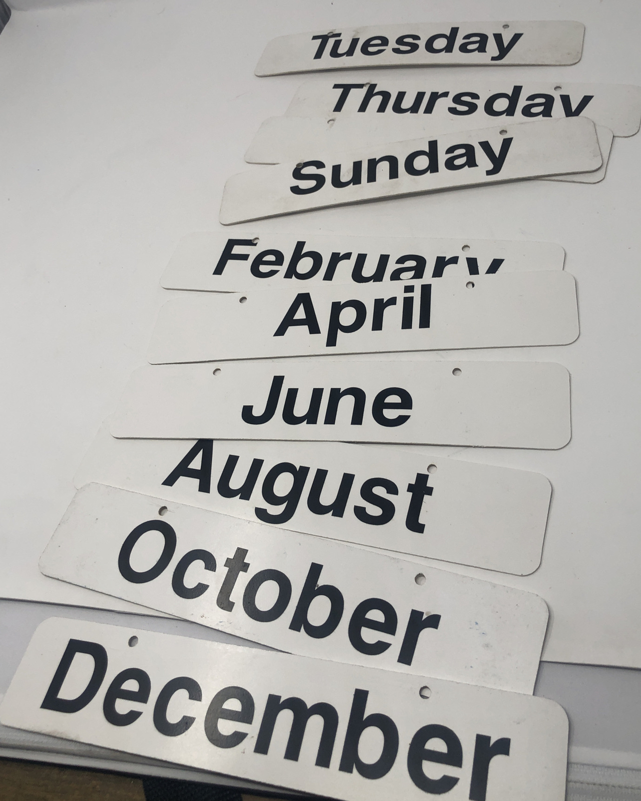 Creative Teaching Decor Months of the Year And Days