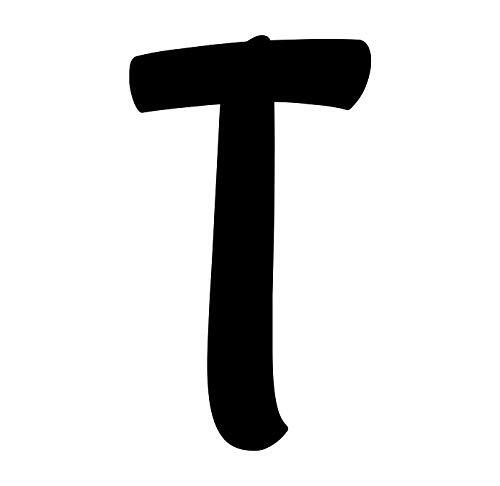 Creative Teaching Press Stylish Black 2″ Uppercase Letter Stickers (8751)