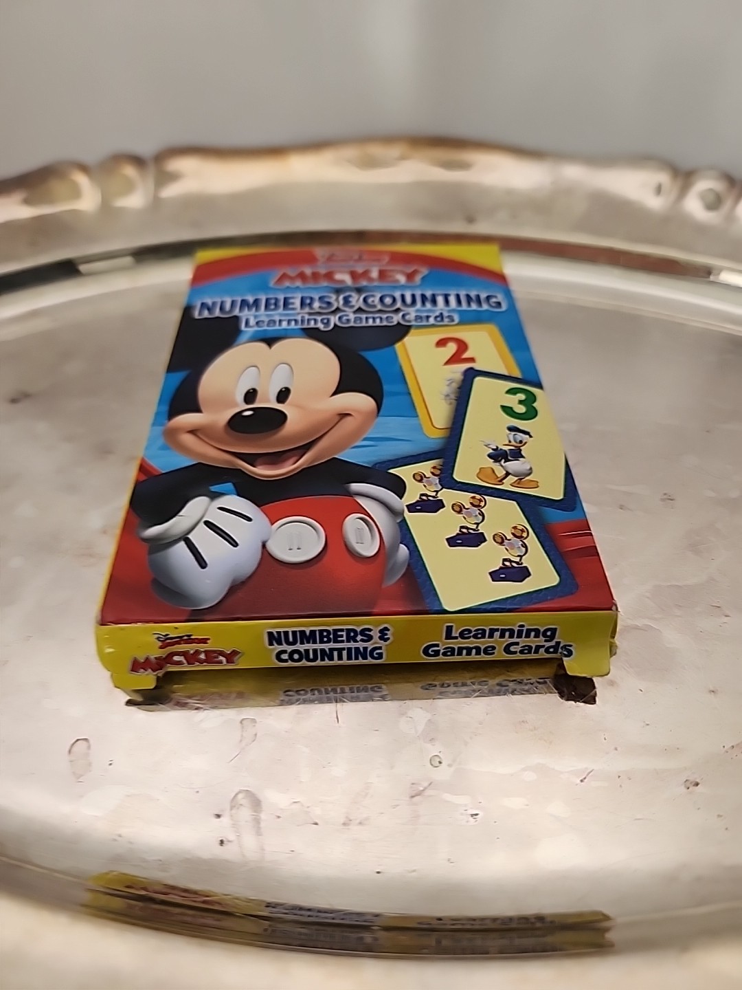 DISNEY MICKEY MOUSE FLASH CARDS NUMBERS & Counting