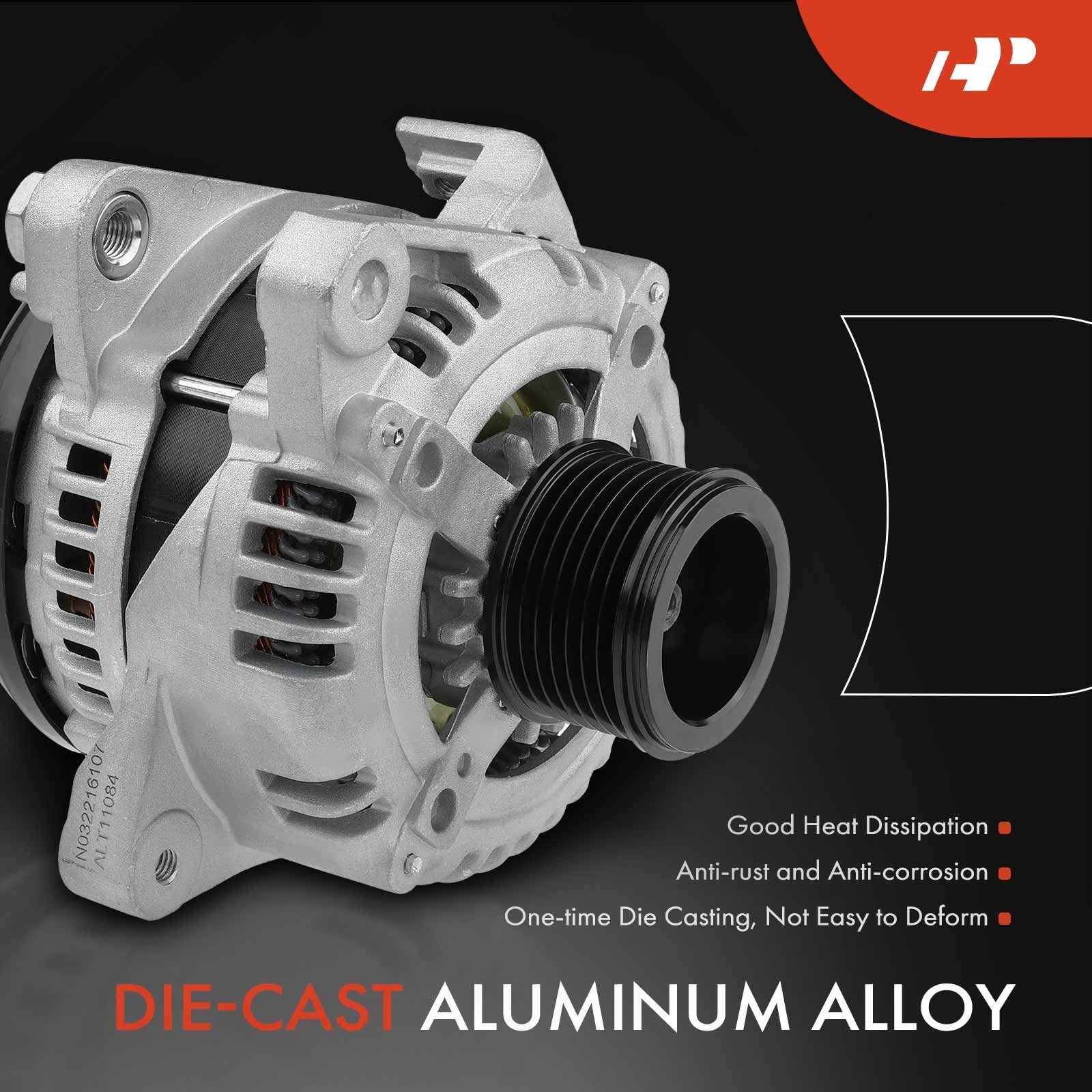 A-Premium Alternator Compatible with Toyota Highlander 2004 2005 2006 2007 L4…