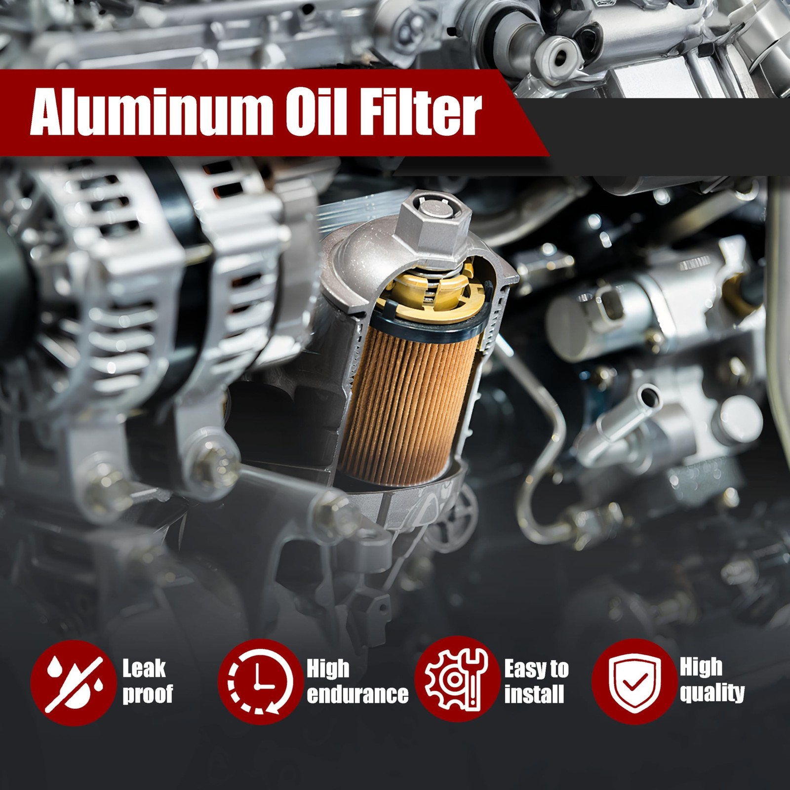 11428585624 11428596283 Oil Filter Housing with Oil Cooler Compatible with BM…