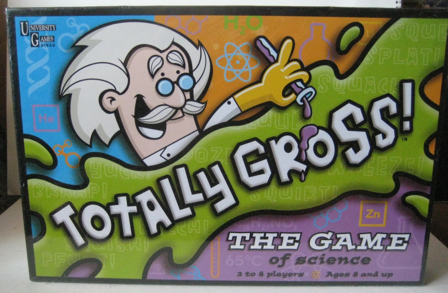 Totally Gross The Game Of Science – by University Games – 2015 ~ Board Game