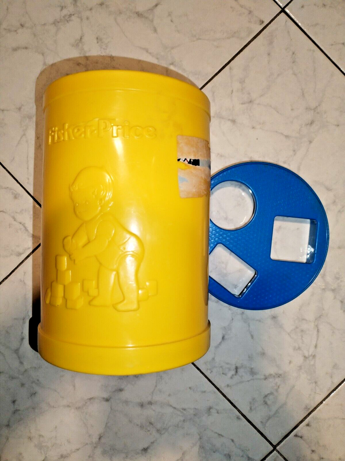 Vintage 1977 Fisher Price Baby’s First Blocks Toddler Shape Sorter Toy. Only box