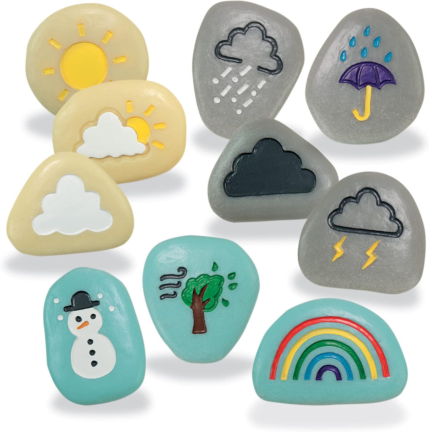 Weather Stones, Set of 10
