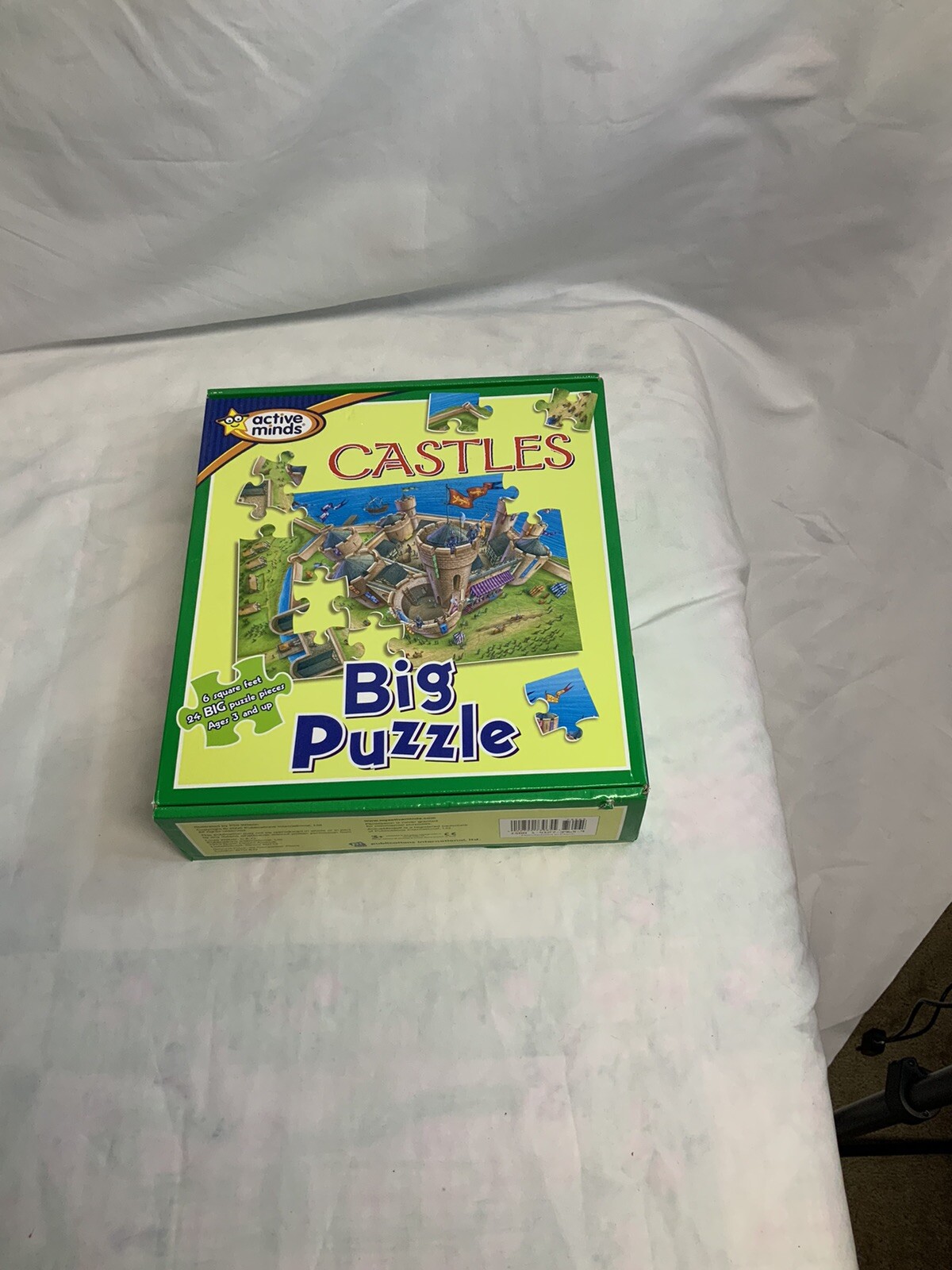 Castles: Lift-A-Flap – 6 Square Feet Giant Floor Puzzle Used And Complete