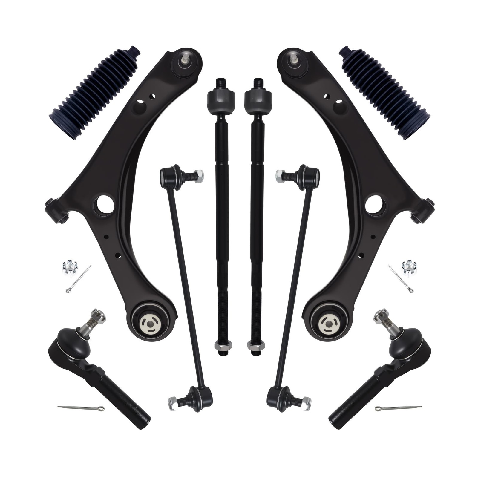 AUQDD 10Pc Front End Kit Fit For 08-20 Do-dge Grand Caravan, 08-16 Ch-rysler …
