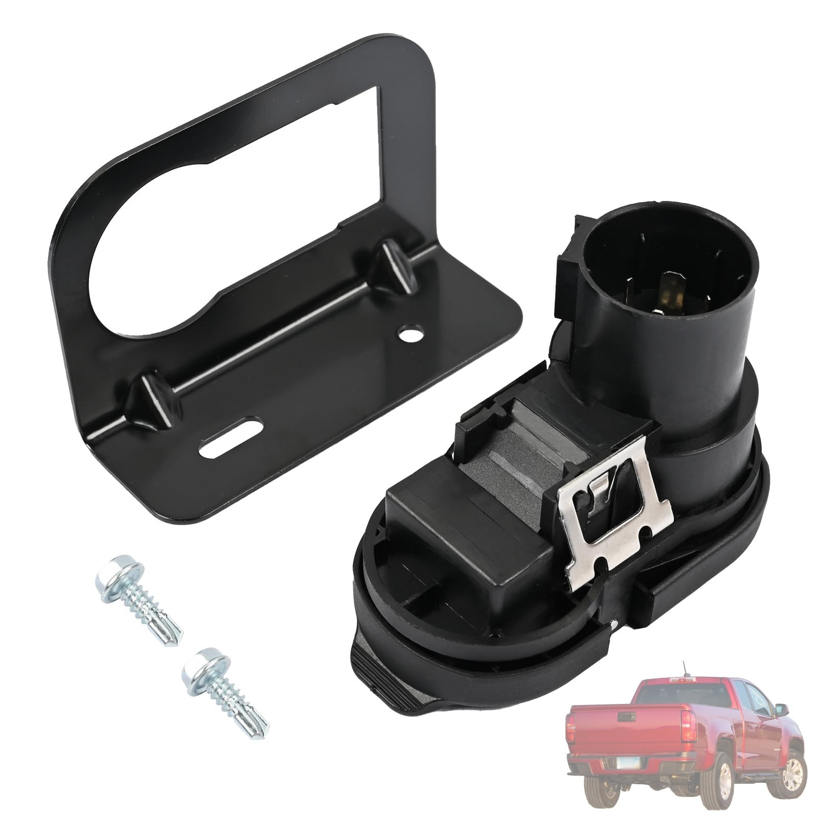 23404450 Trailer Brake Harness Towing 7-Pin Round / 4-Pin Flat Plug Connector…