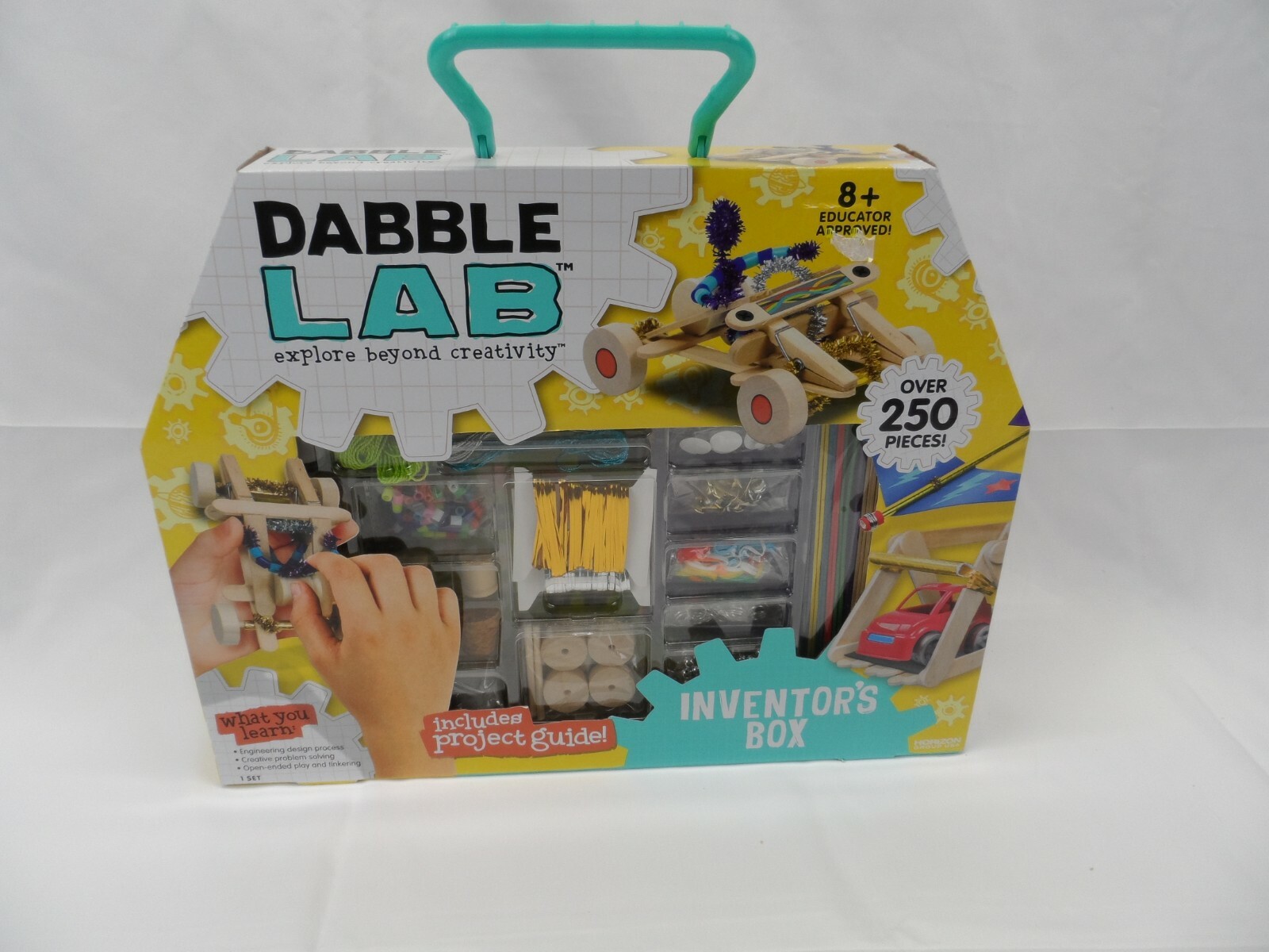 NEW – Dabble Lab Kids Inventors Ages 8+ Box 250+ Pieces Fun Educational Crafts