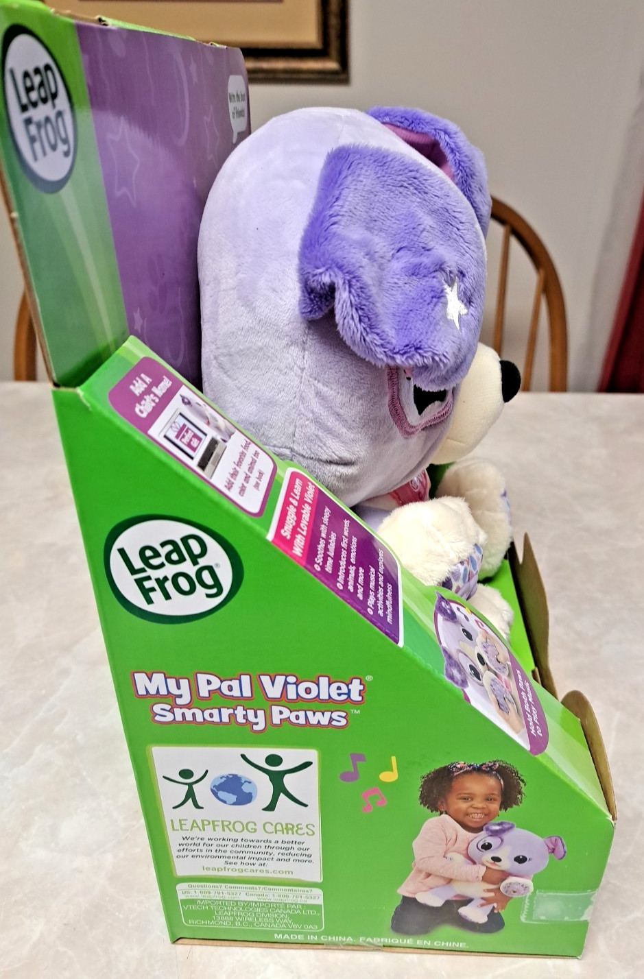 LeapFrog My Pal Violet Smarty Paws – Model 6150 – Item 80-615060 – NIB Brand New