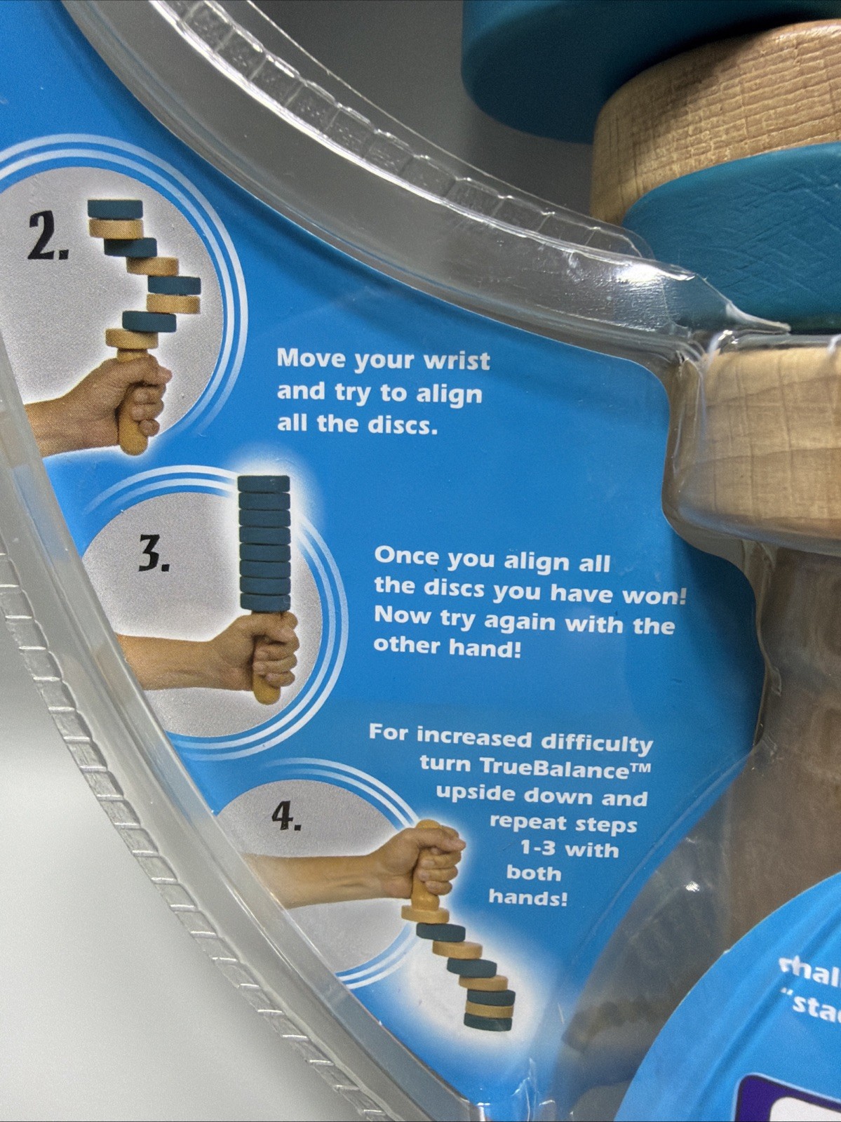 TrueBalance Coordination Game Balance Wood Toy for Adults and Kids STEM – New