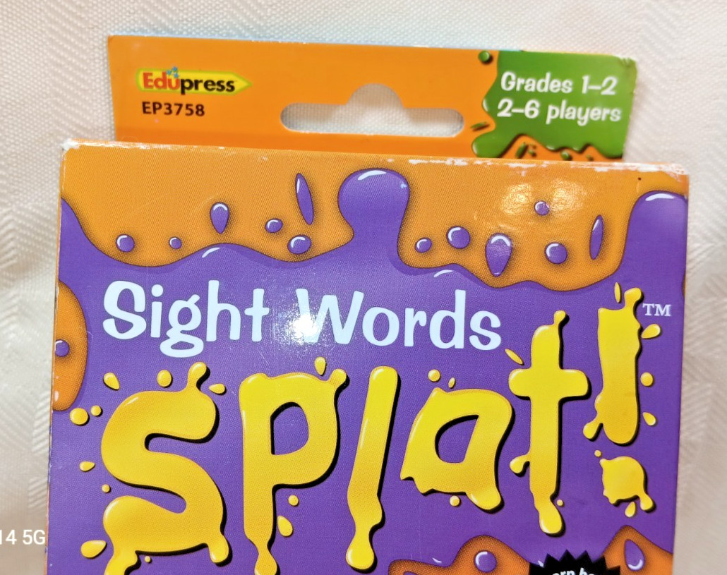SIGHT WORDS SPLAT!