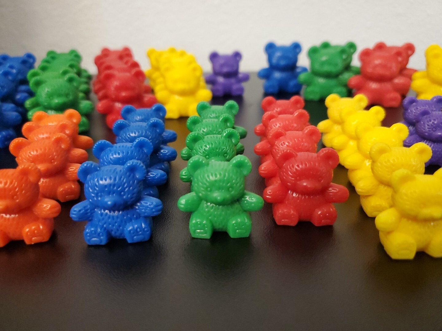 57 Counting Sorting Bears Home School Educational Learning Toys Rainbow
