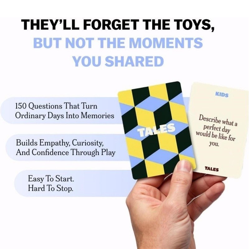 Tales Kids Edition – 150 Conversation Starter Cards USA