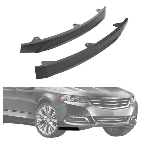 2Pcs Front Bumper Valance Compatible with 2014-2020 Chevy Impala Left + Right