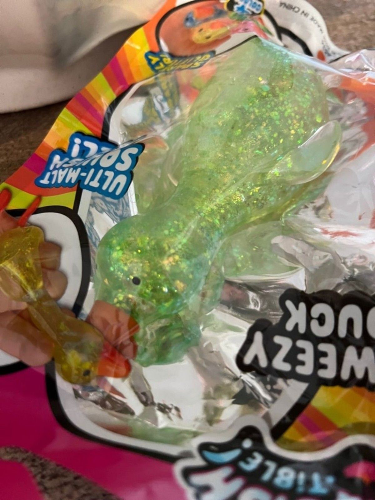 Ja-Ru Sqweezy Duck Kids Toy – GreenSparkly Squish