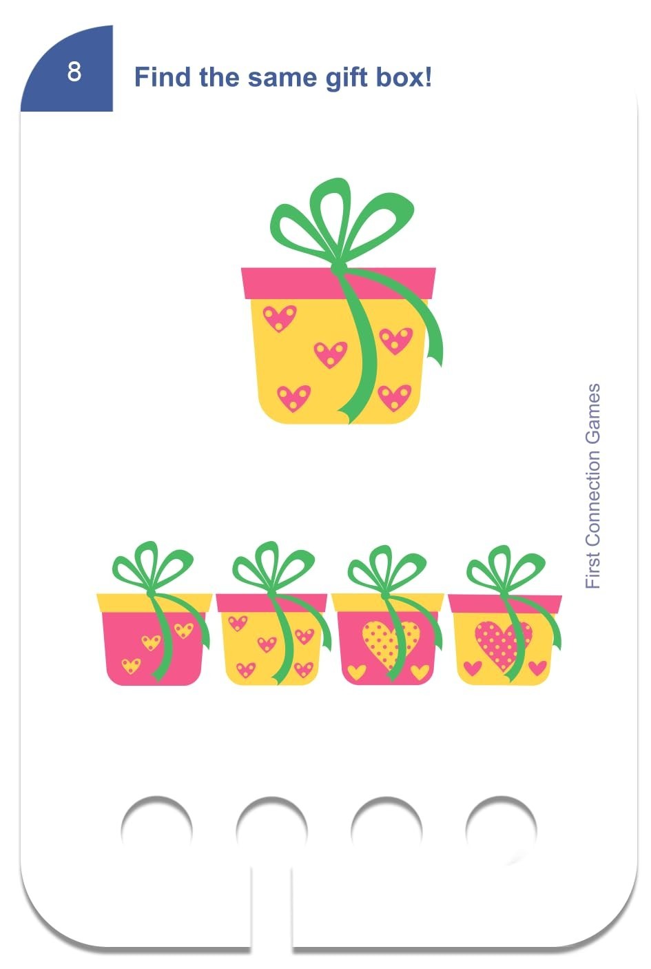 Educational Flash Cards Set – 288 Learning Exercises, Montessori Matching Game,