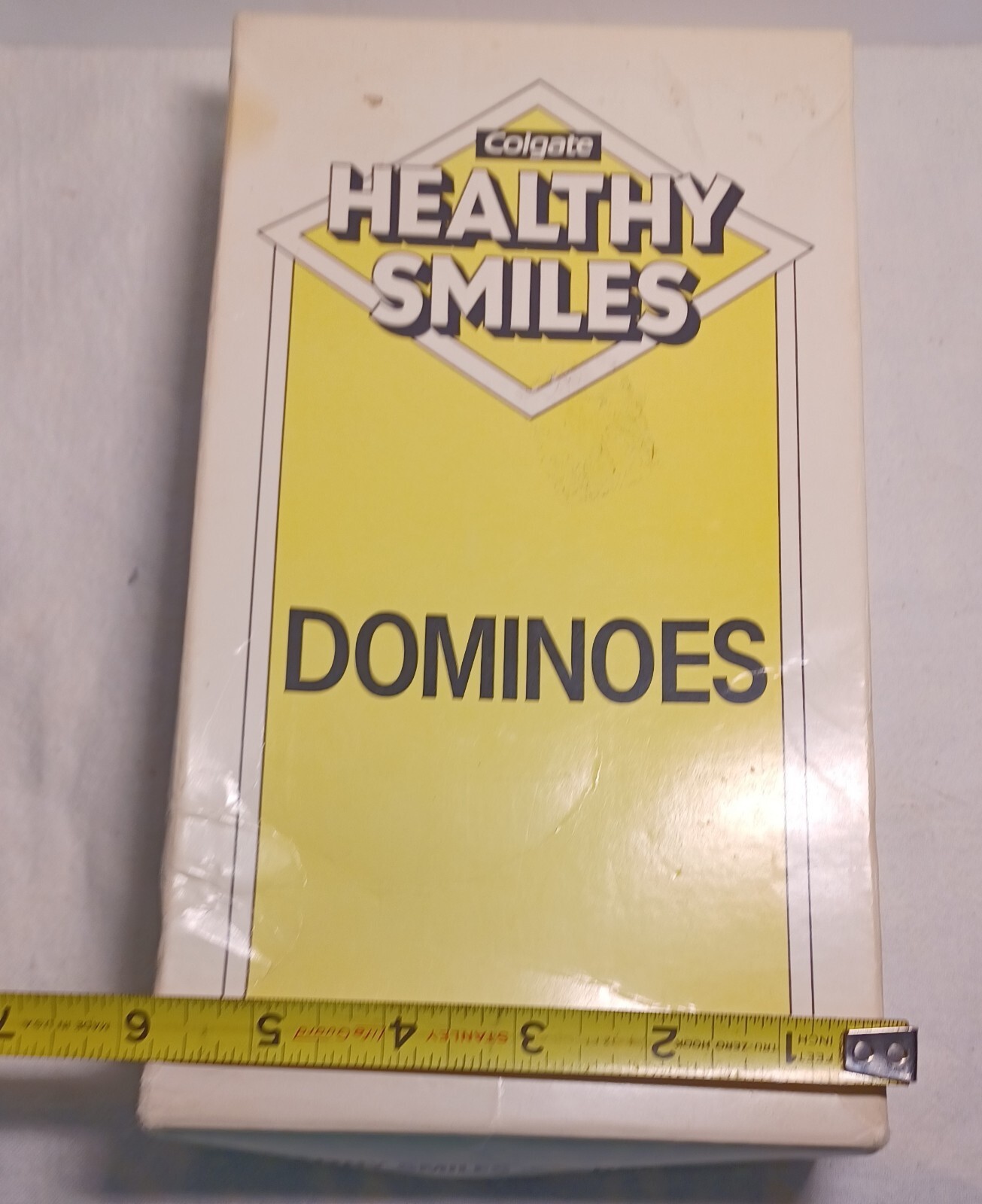 Vtg 1989 Colgate Healthy Smiles Dominoes Game Dental Teeth Dentist