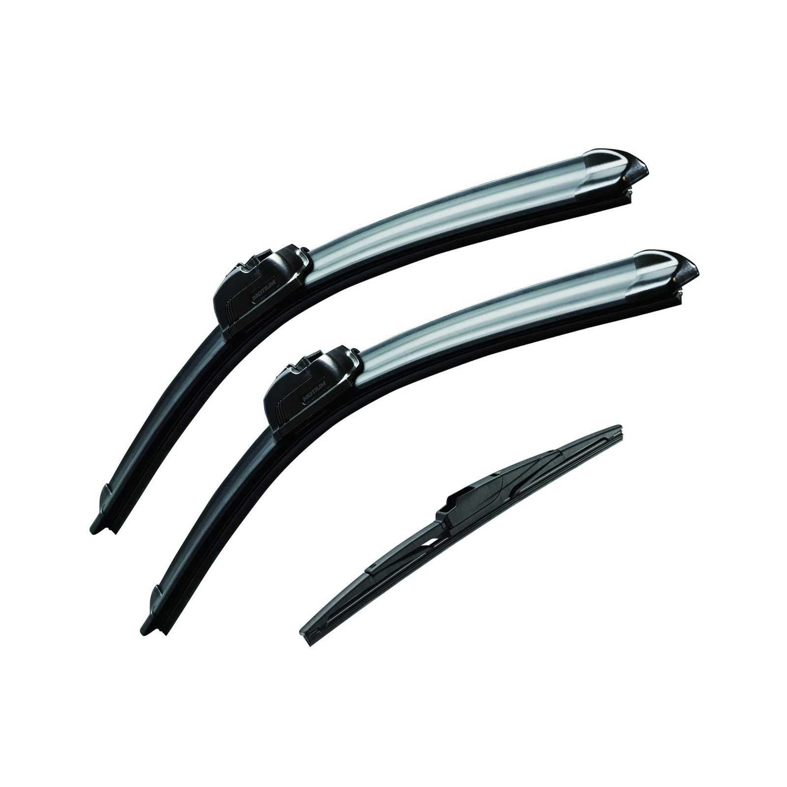 Premium All-Season Windshield Wiper Blades, 2 front and 1 rear (pack of 3) (2…