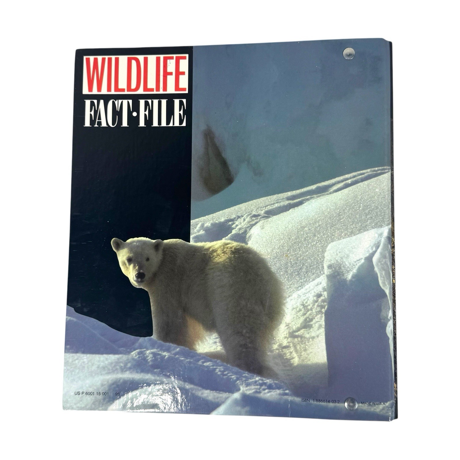 Vintage NOS Wildlife Fact File Binder + 13 Sealed Packs Of Cards