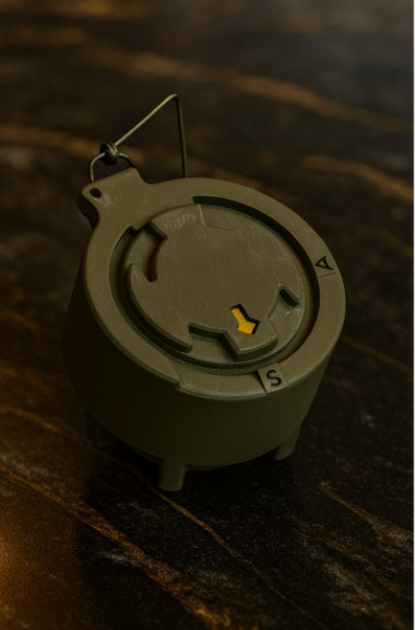INERT M14 “Toepopper” Anti-Personnel Land Mine 1:1 Size Plastic Replica