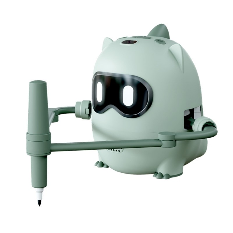 Rechargeable Drawing Robot Machine 100Painting Cards For Kids Creativity