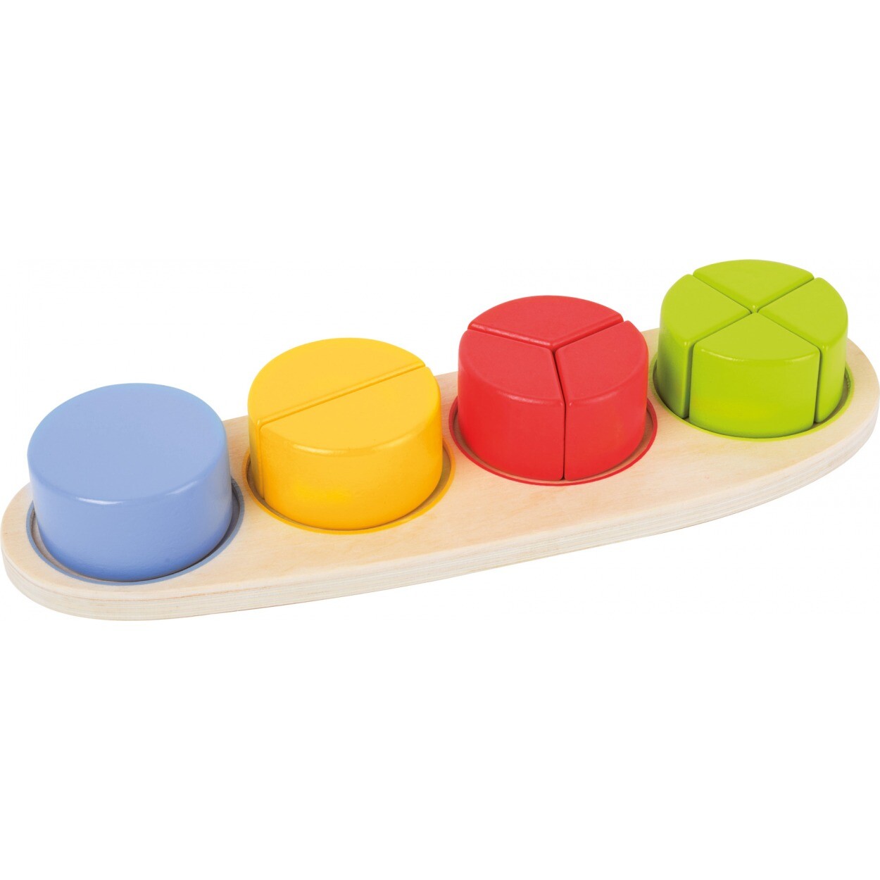 SmallFoot – Educational Fraction Inset Puzzle – 11102