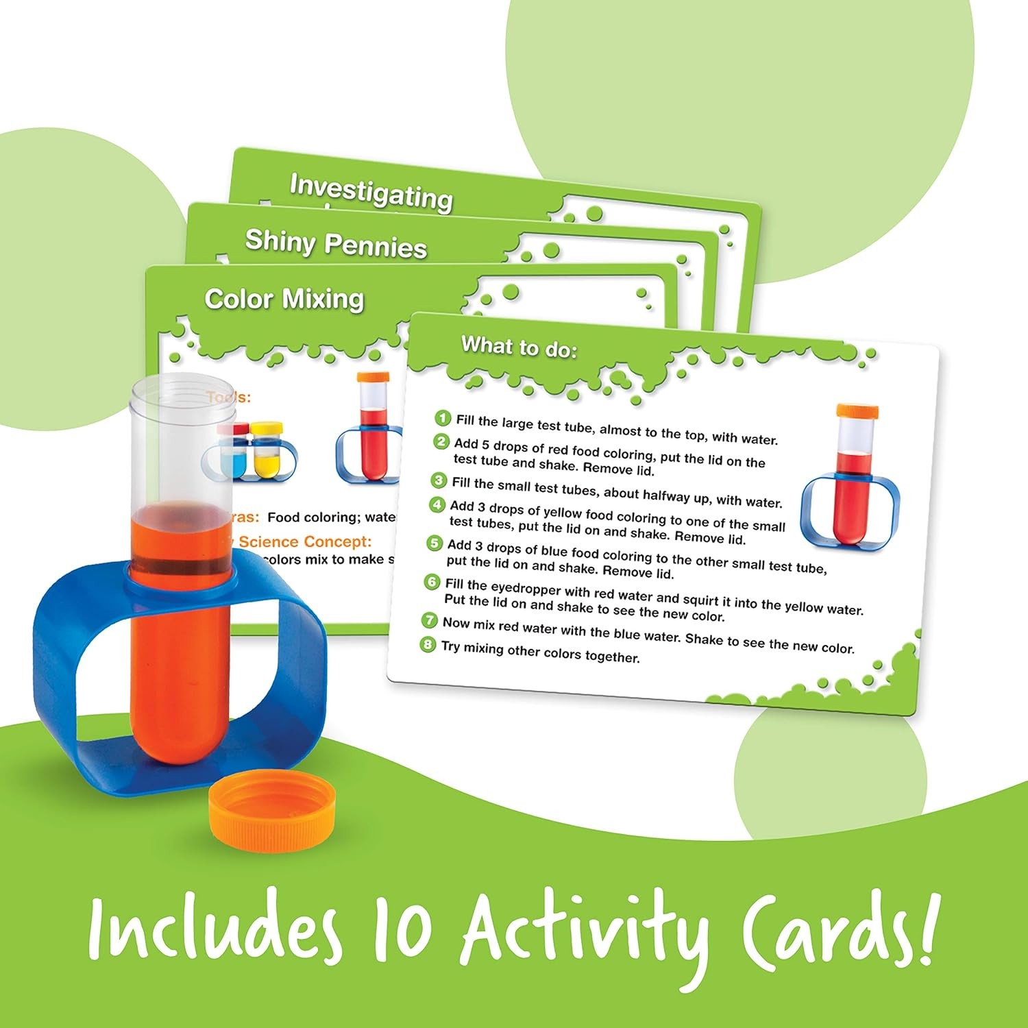 Learning Resources Primary Science Lab Activity Set – Experiments for Kids