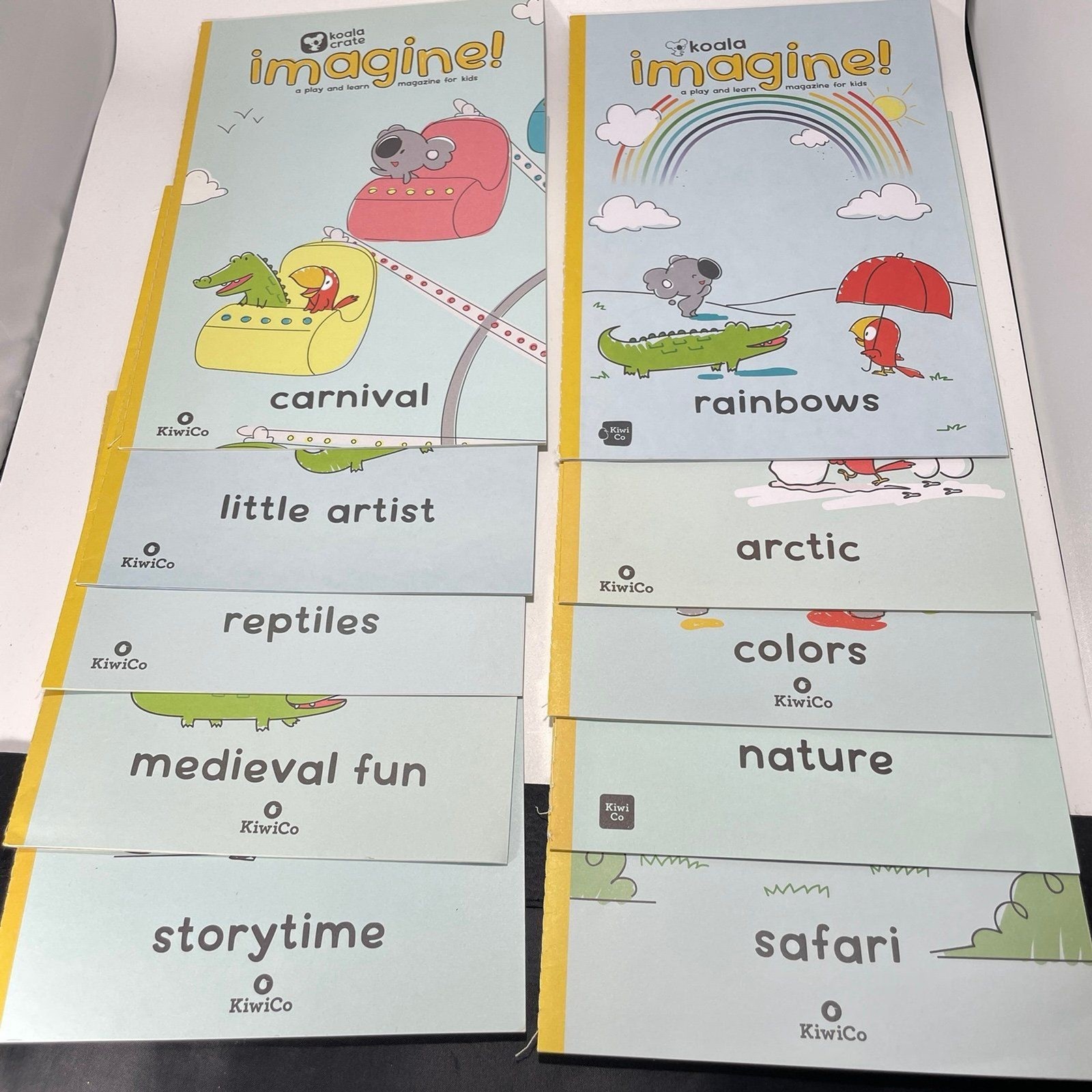 KiwiCo KOALA CRATE IMAGINE! CHILDREN’S MAGAZINES Lot of 10