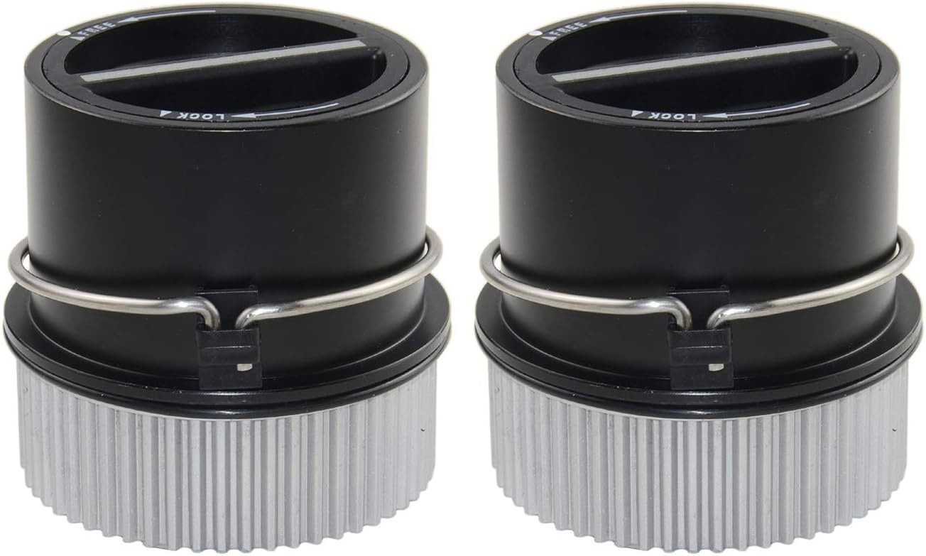 600-204 2Pcs Front 4WD Manual Locking Hub Compatible with F250 F350 F450 F550…