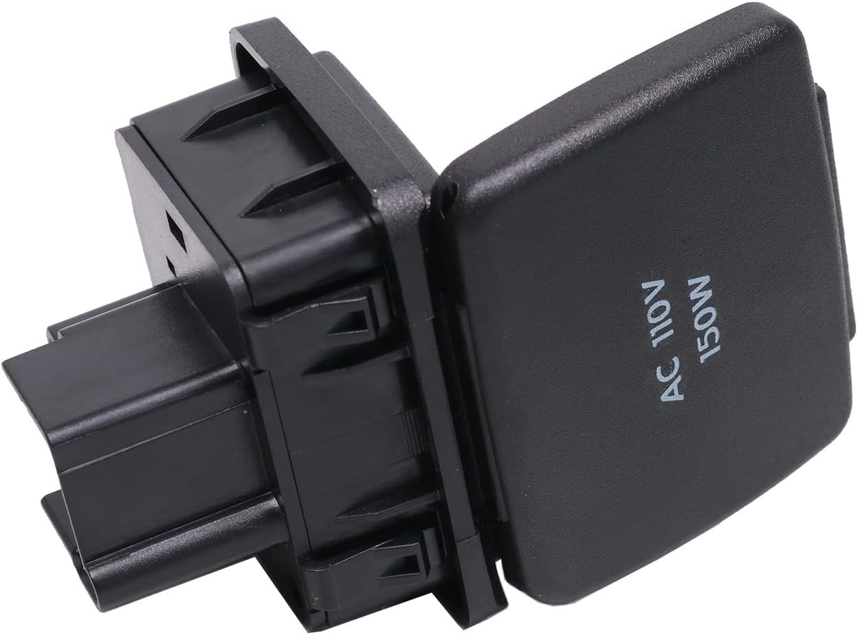 Center Console Power Outlet Socket Plug Compatible with 2011-2015 Ford Explorer
