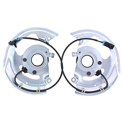 NewYall Pair Front Left and Right ABS Wheel Speed Sensor with Harness and Dust