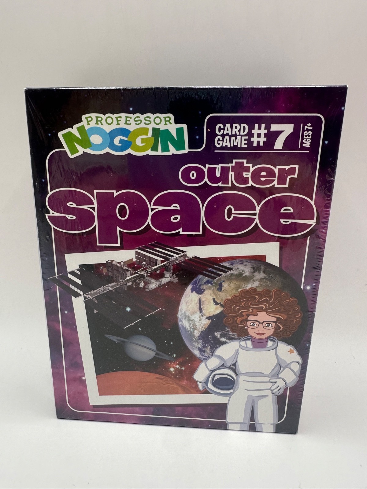Lot of 4 Professor Noggin Card Games Science Insects Spider Outer Space Horses