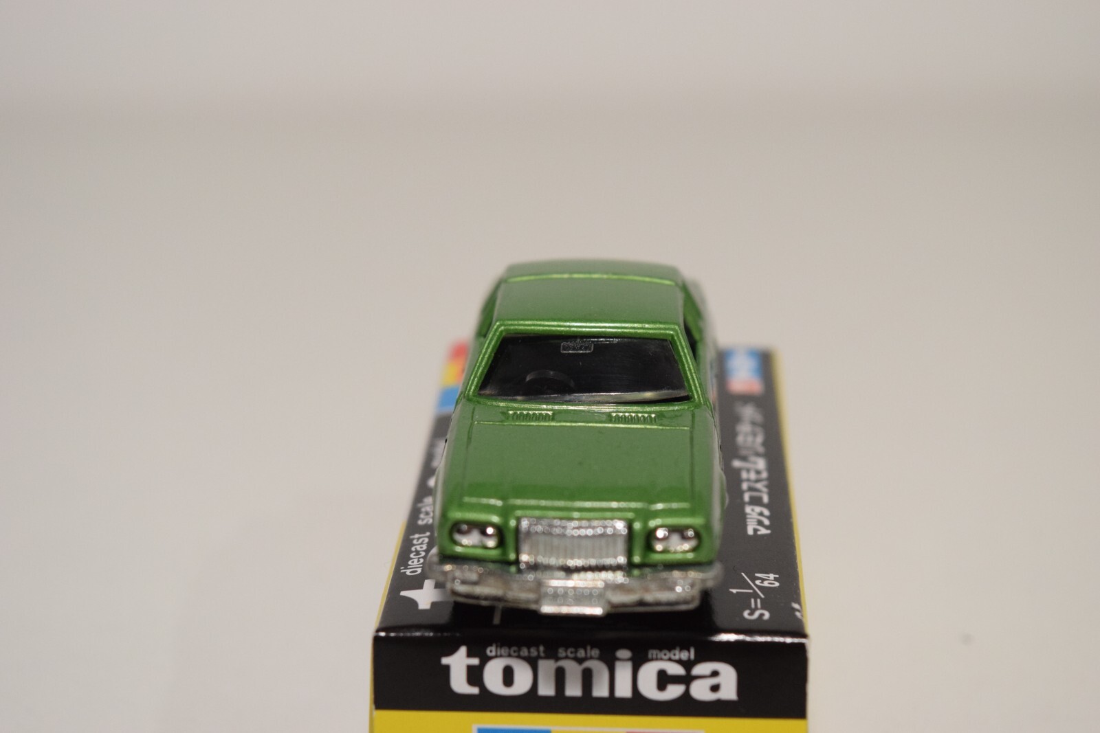 A94 1:64 3 INCH TOMICA TOMY 38 MAZDA COSMO L LIMITED MET. GREEN MIB