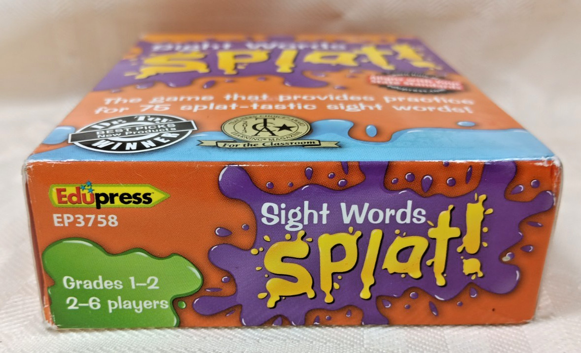SIGHT WORDS SPLAT!