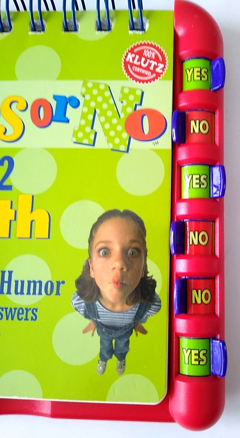 Klutz 2002 Yes Or No Flip Switch Grade 2 Math & Reading 7 & 8 Year Olds Books