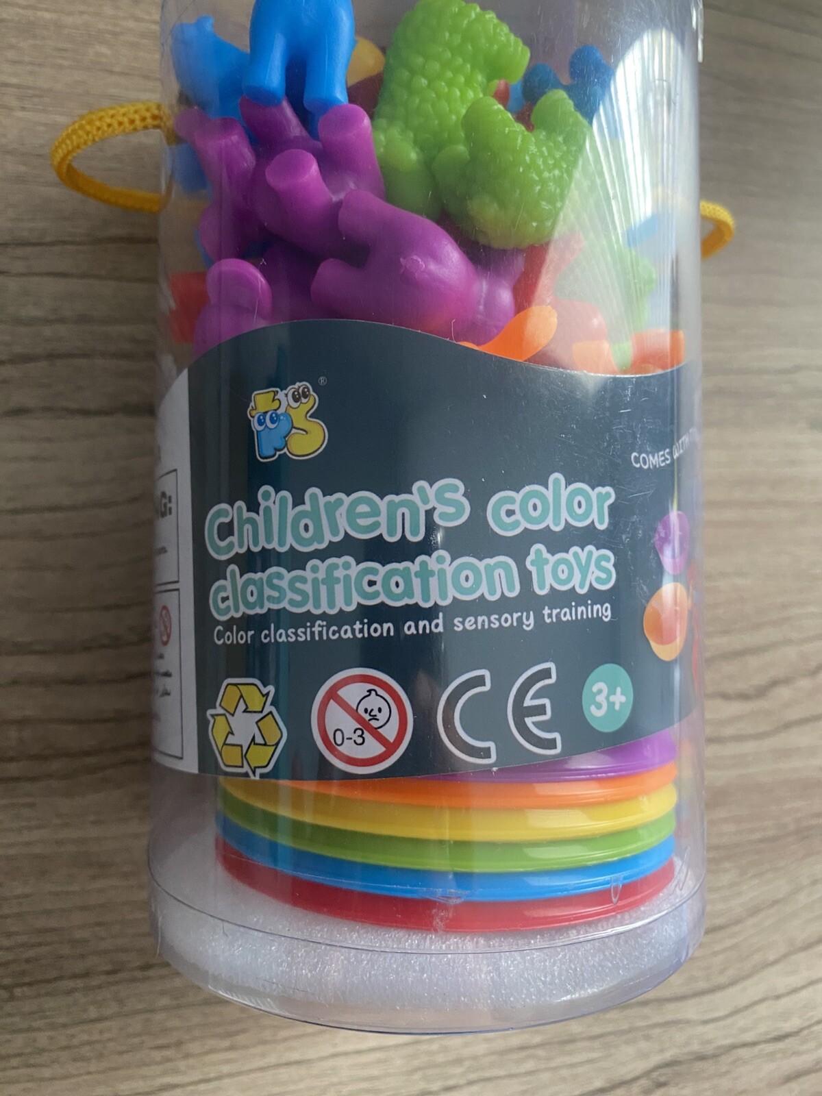 Children’s Color Classification Toy And Sensory Train 3+ New Sealed