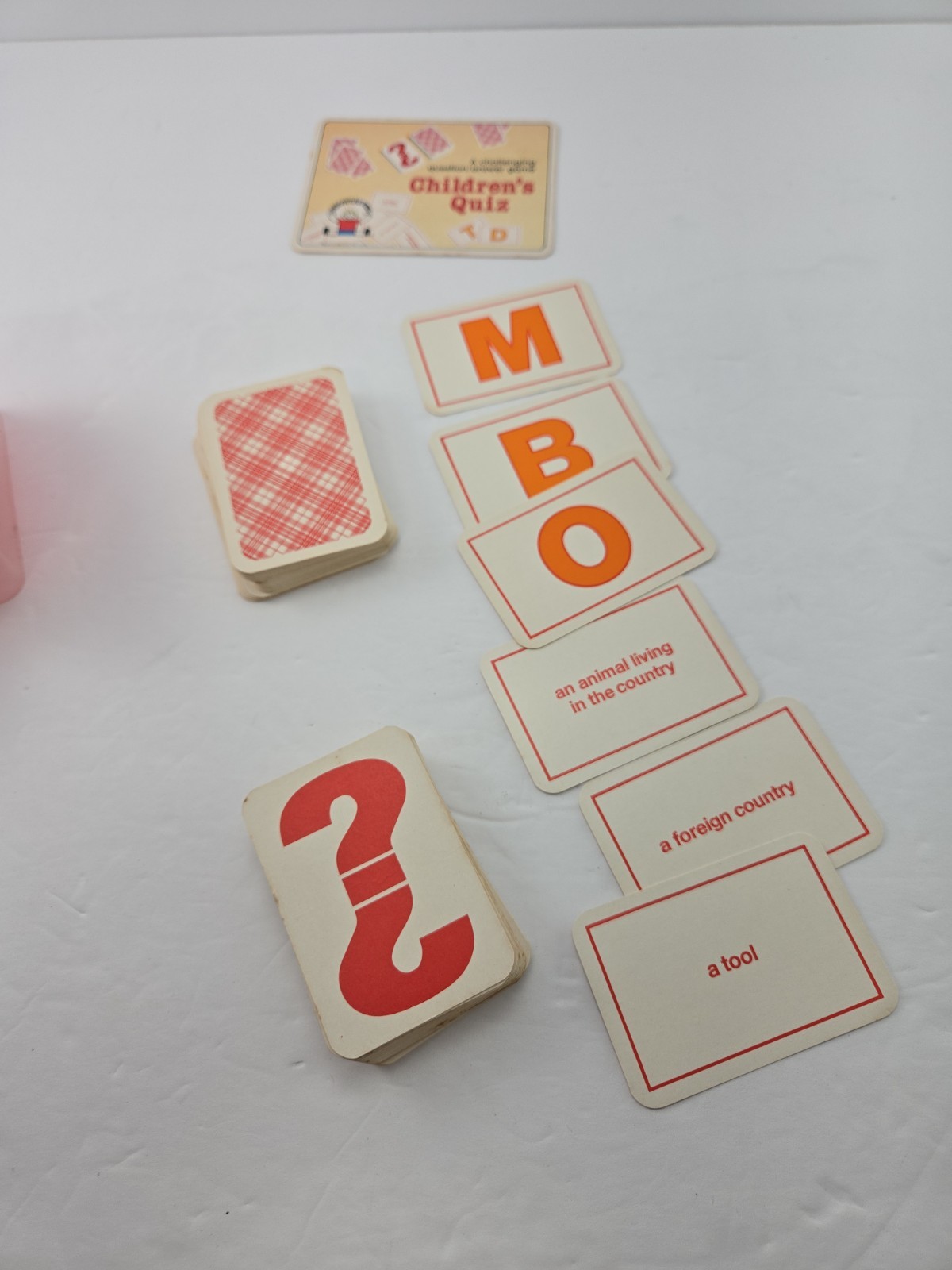Educational Card Game Children’s Quiz Discovery Toy