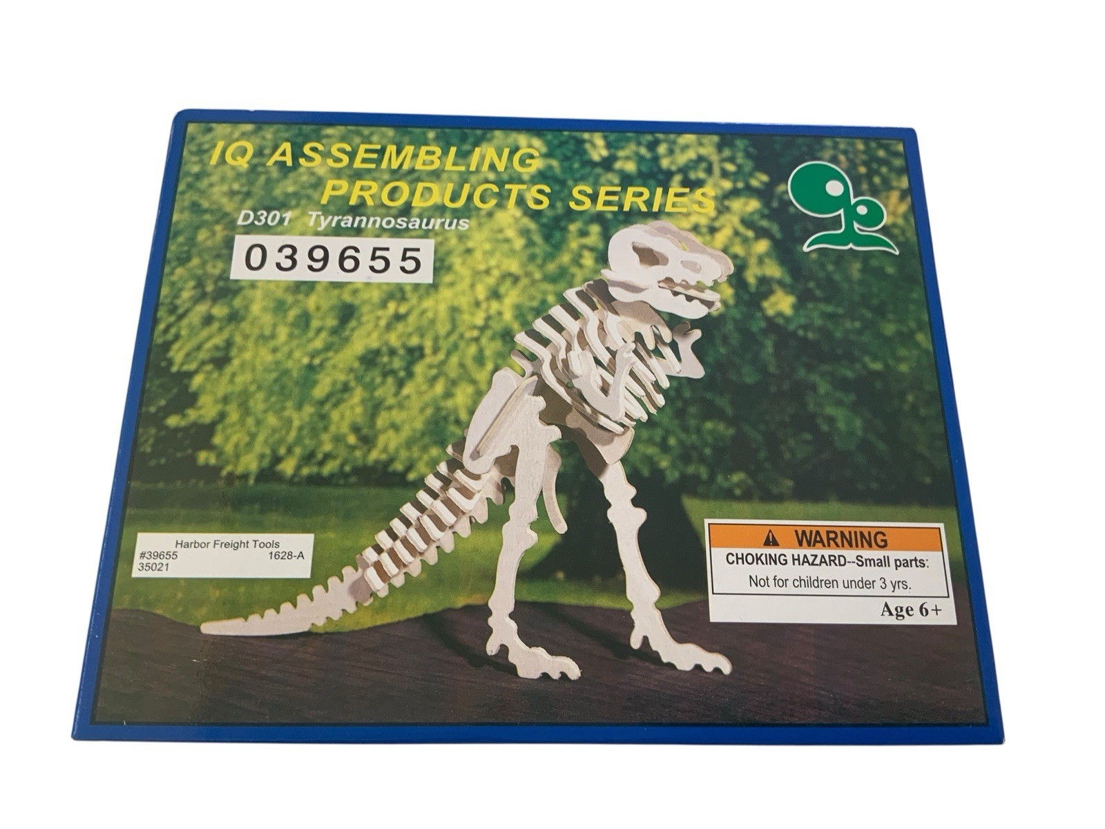 Lot 5 IQ Assembling Dinosaur Wood Model Kits Sealed T-Rex Triceratops Sealed