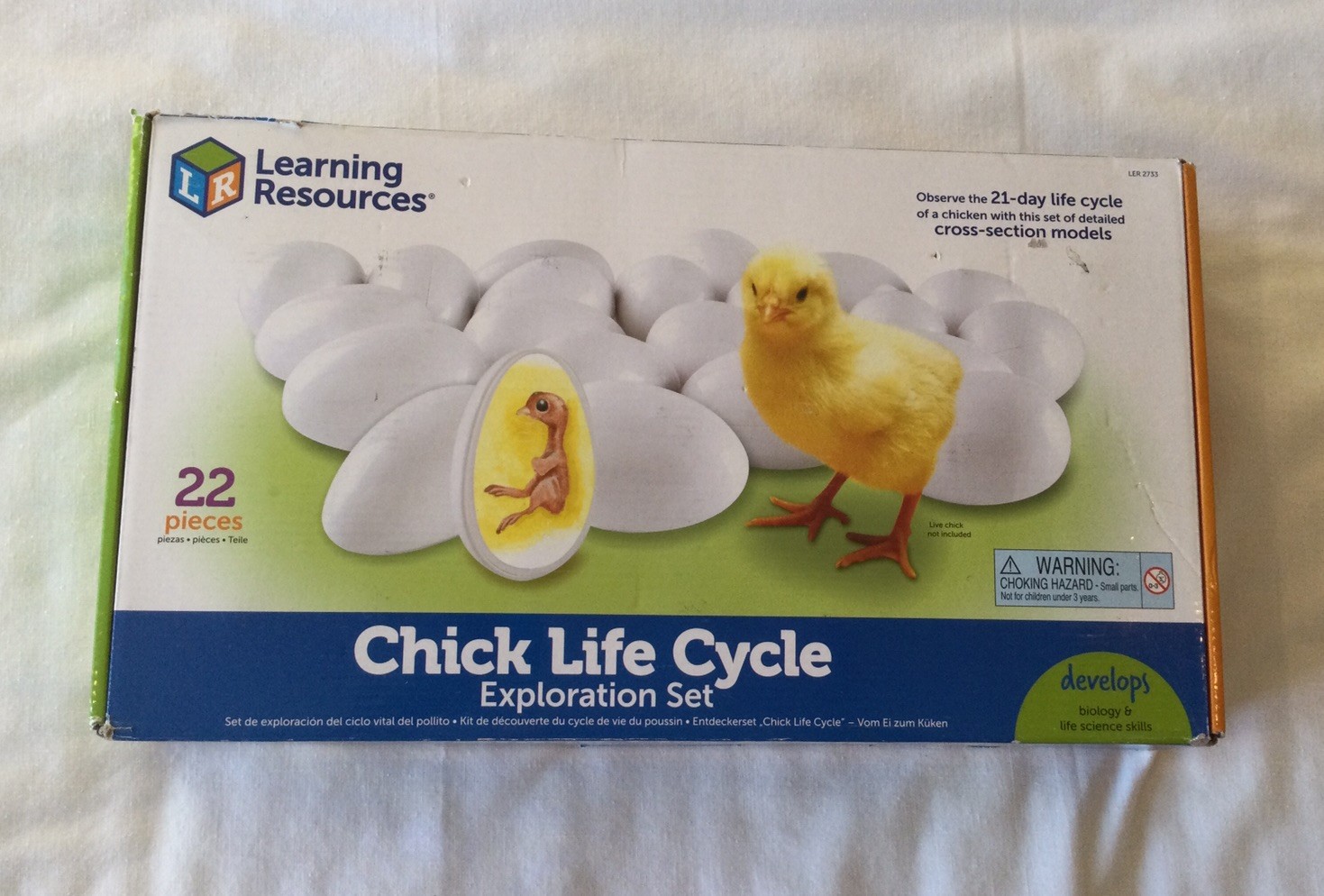 Learning Resources Chick Life Cycle Exploration Set