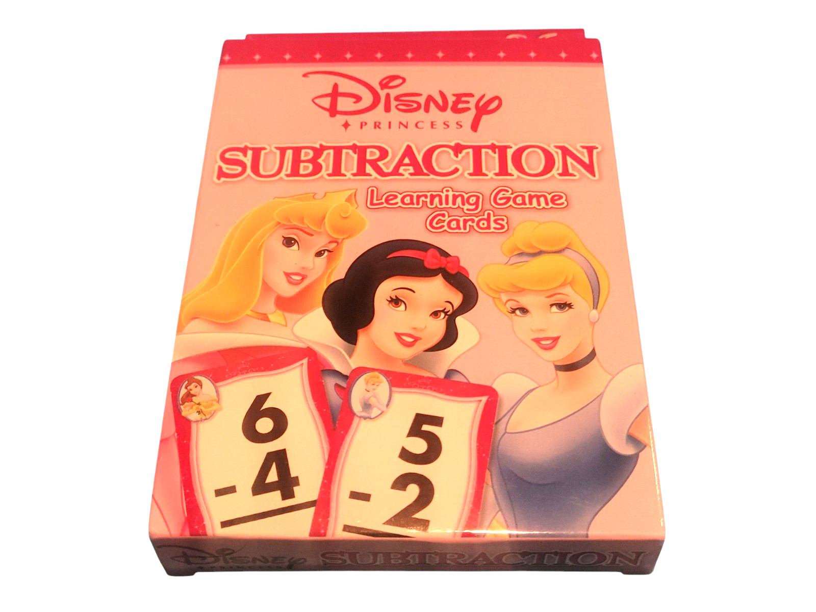 Disney Princess Learning Game Cards Flash Cards – Multiplication & Subtraction