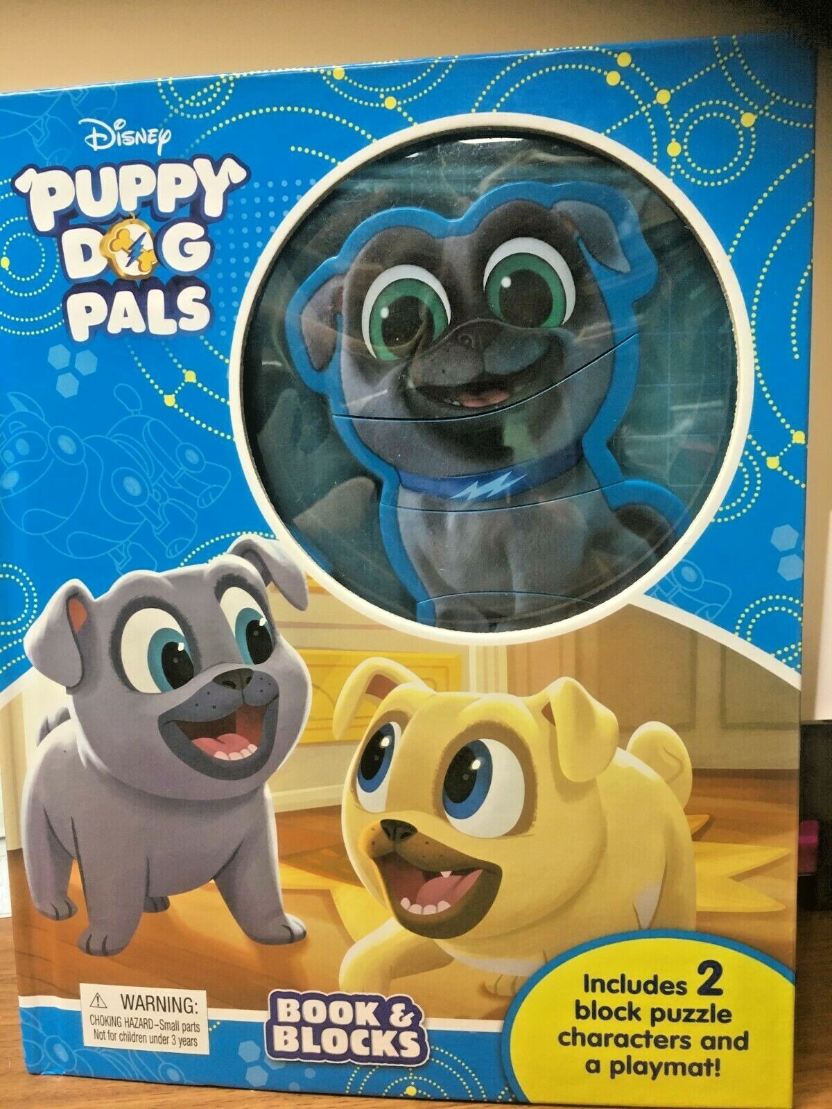 Disney Junior – Puppy Dog Pals – 5 Puzzles And Story Book – 3 Yrs & Up