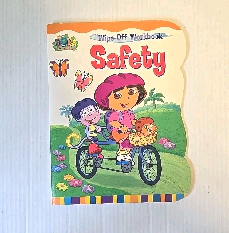 Dora the Explorer Safety Workbook Wipe Off Activity Book-Learning Horizons Staff