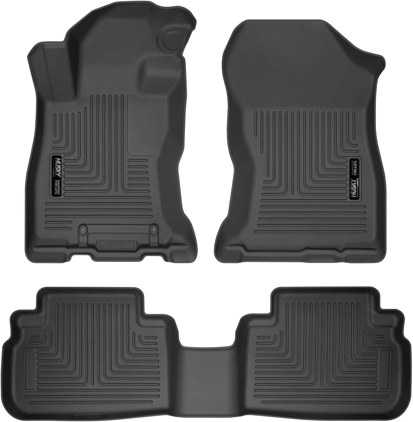 19-24 Subaru Forester Husky Liners Weatherbeater Floor Mats 3pcs 2-Rows 95891