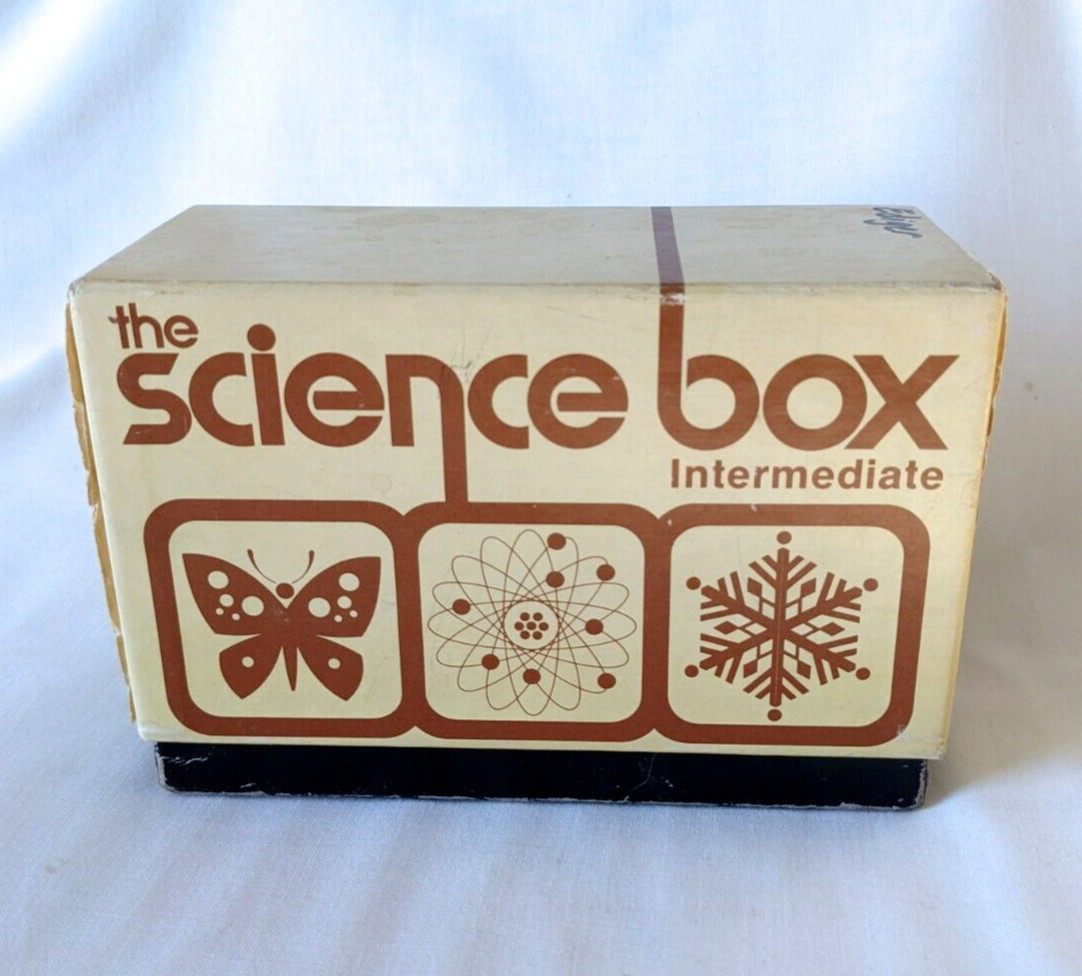 The Science Box Teacher Resource Cards Kids Activity Ideas Vintage 1980 HmSchool