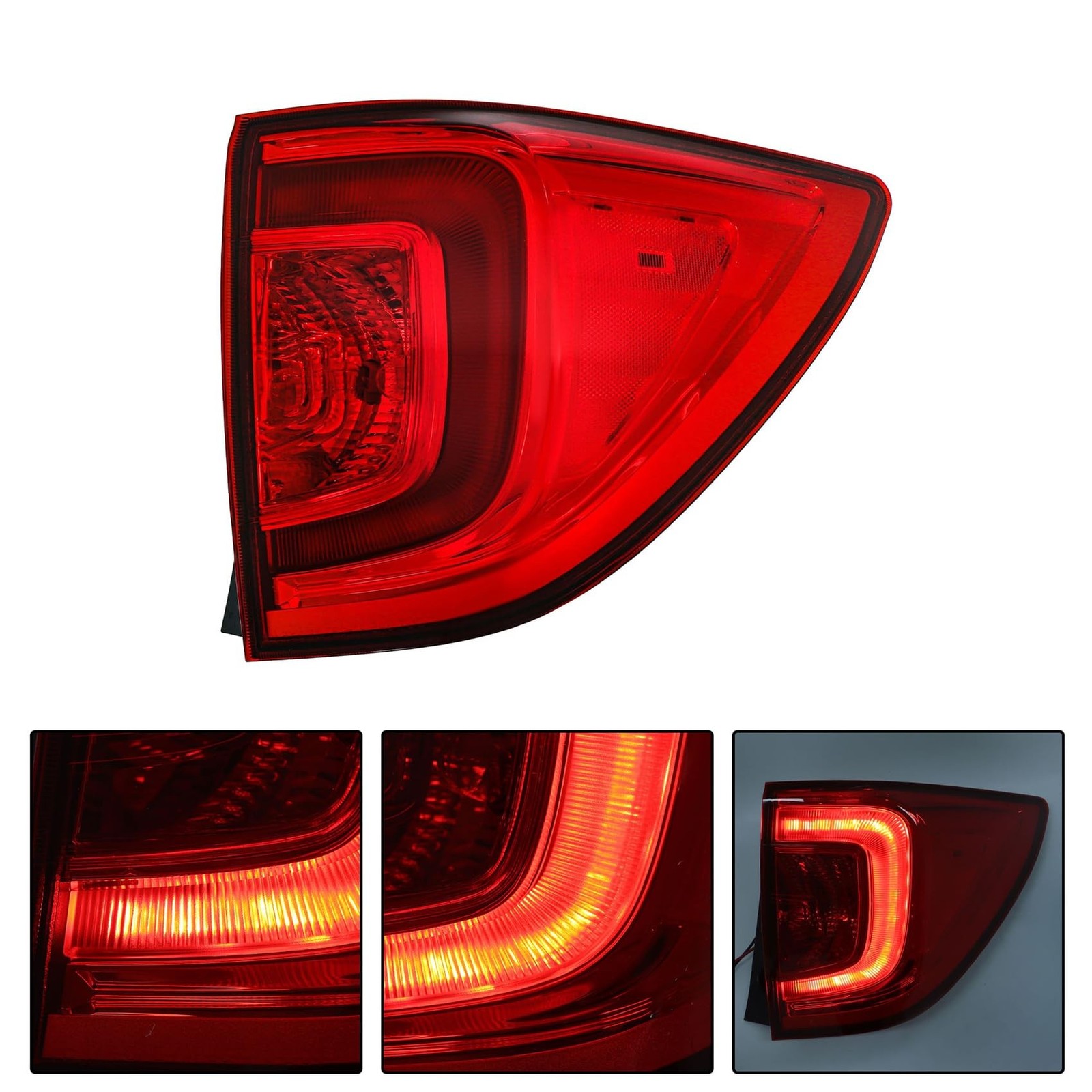labwork Tail Lamp Light Replacement for Honda Pilot 2016-2018 Passport EX-L E…